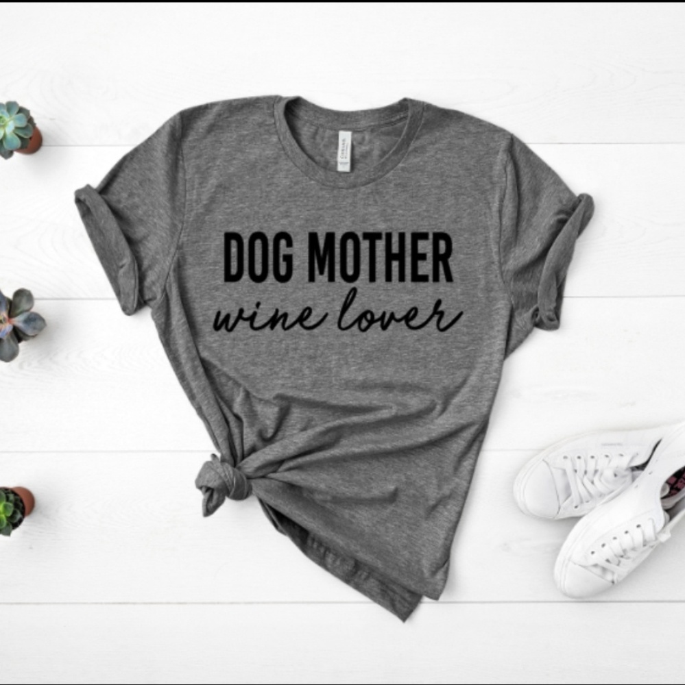 Dog Mother Wine Lover shirt